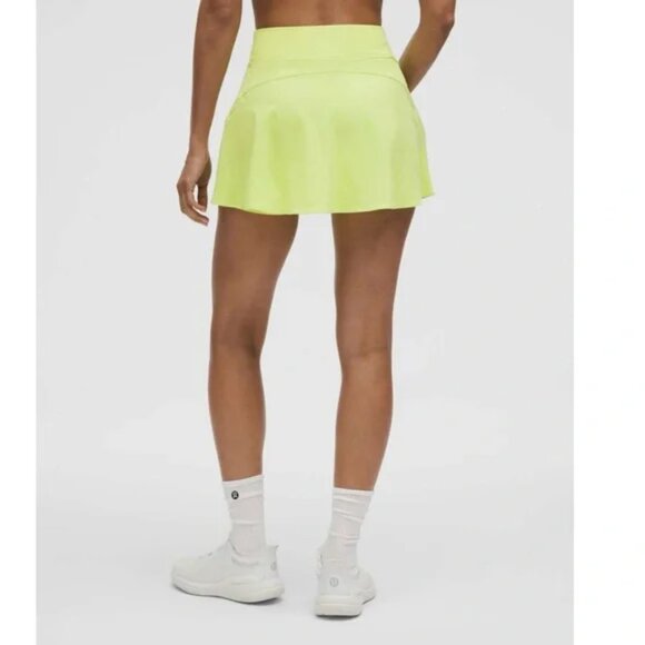 Lululemon SET Lightweight High Rise Tennis Skirt + Wunder Strappy Bra Sour Grape - Picture 7 of 14